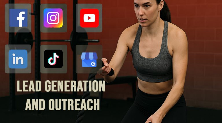 Fitness Coach focus more training while KD handles the Lead Generation and Outreach