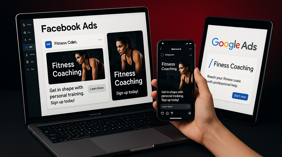 Using Facebook Instagram & Google Ads to get more clients